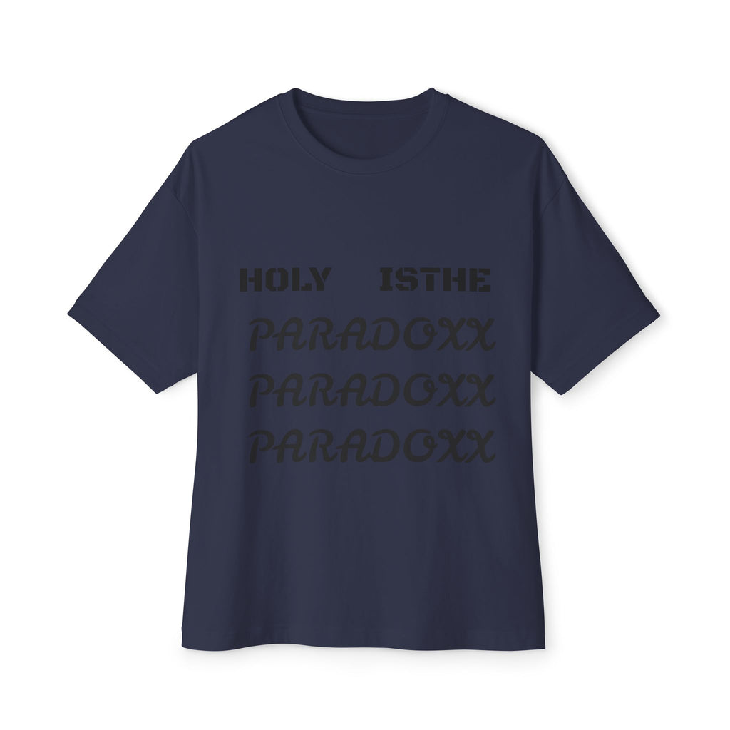 Holy is the Paradoxx Tee – Graphic Boxy Oversized T‑Shirt