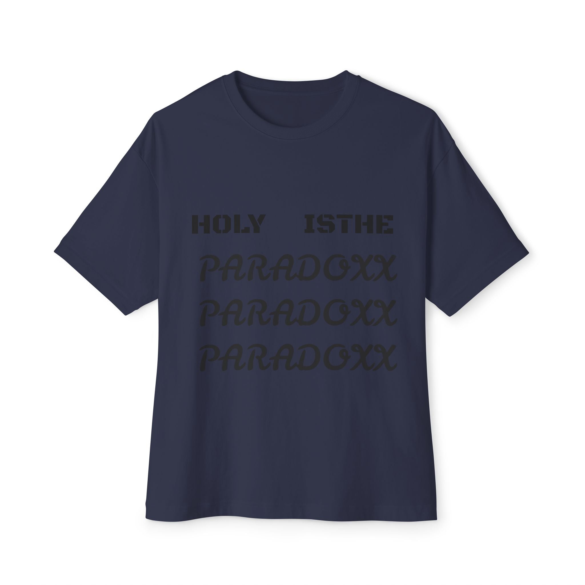 Holy is the Paradoxx Tee – Graphic Boxy Oversized T‑Shirt