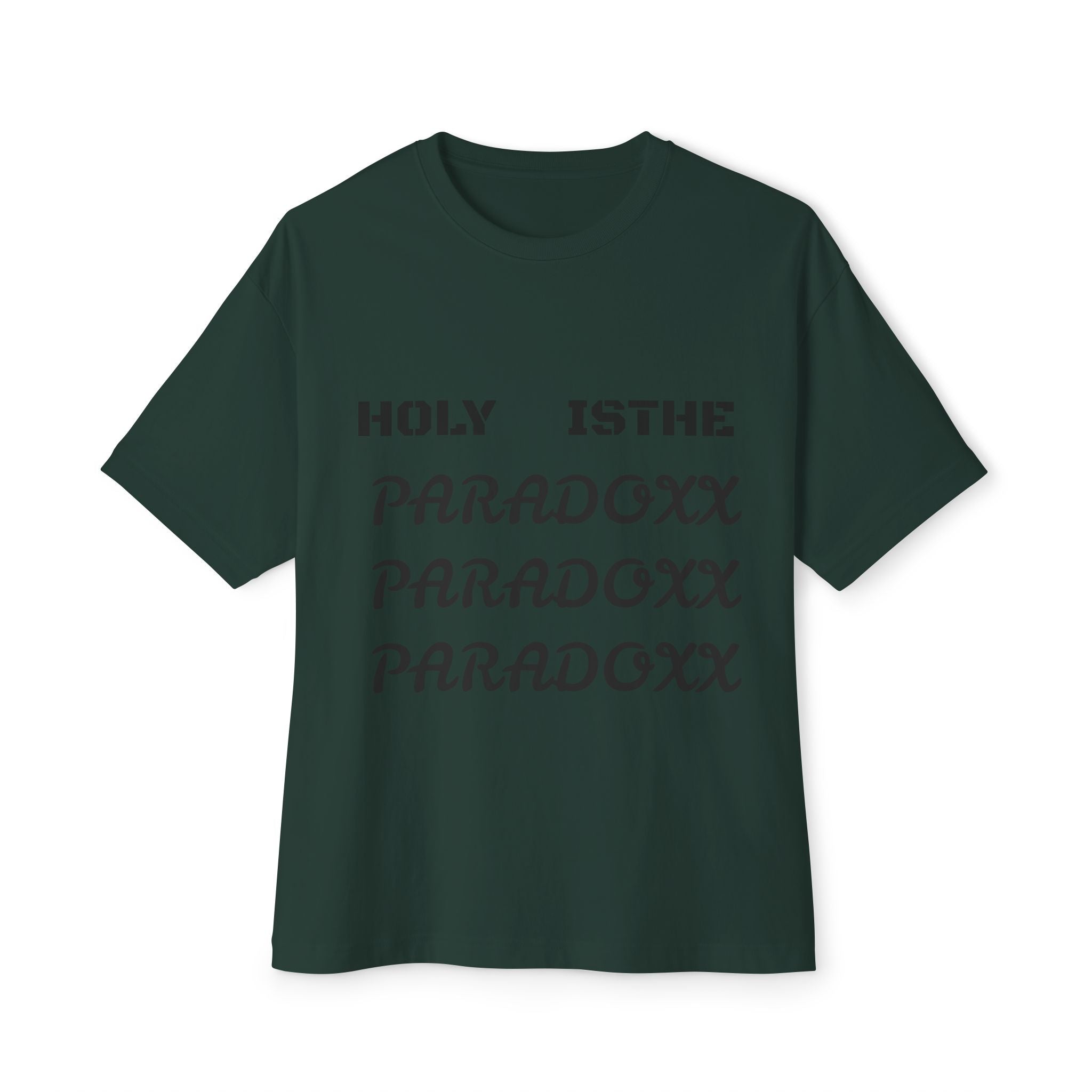 Holy is the Paradoxx Tee – Graphic Boxy Oversized T‑Shirt