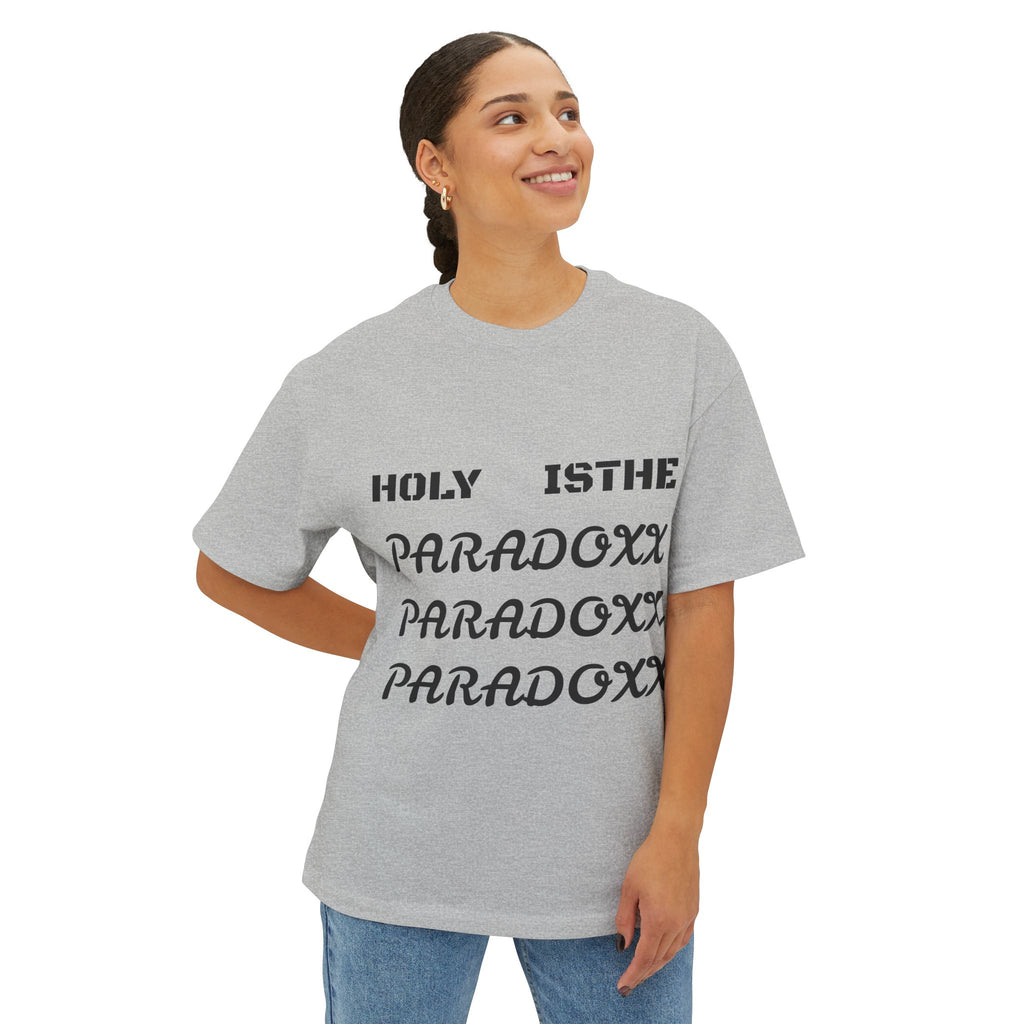 Holy is the Paradoxx Tee – Graphic Boxy Oversized T‑Shirt