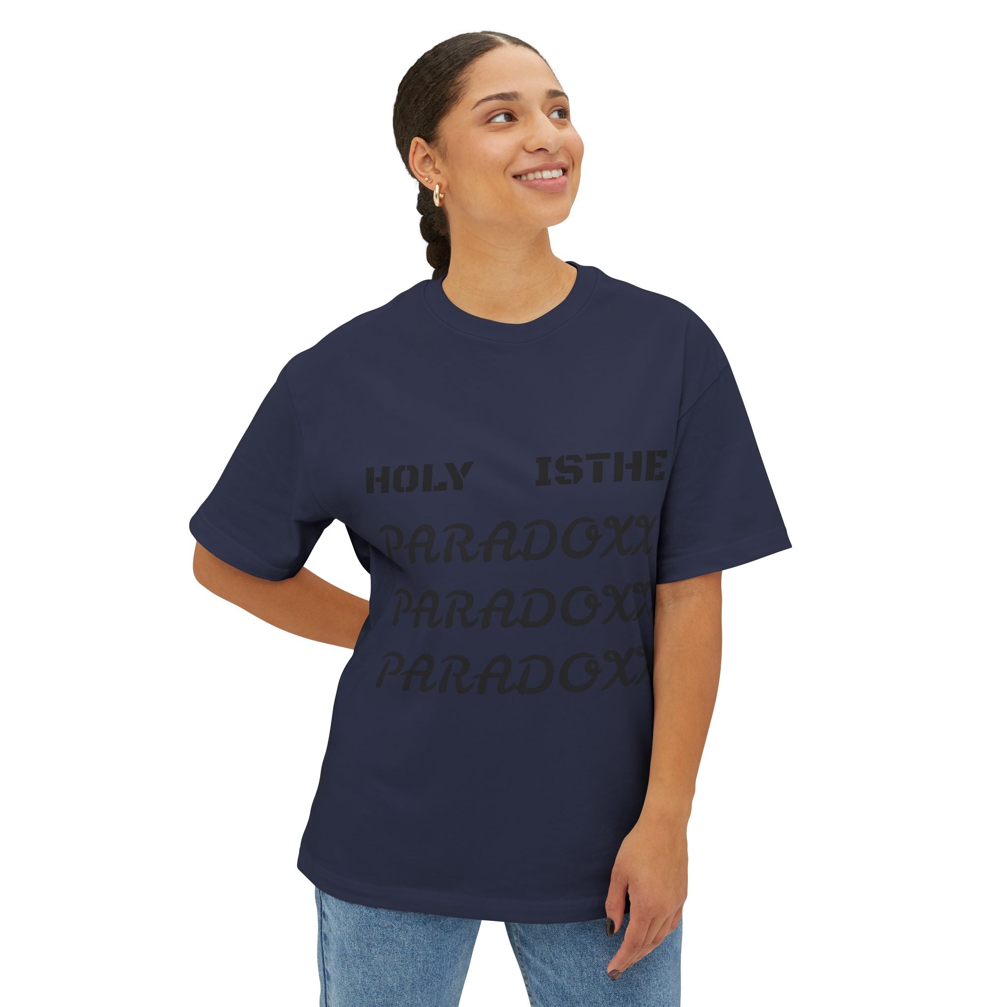 Holy is the Paradoxx Tee – Graphic Boxy Oversized T‑Shirt