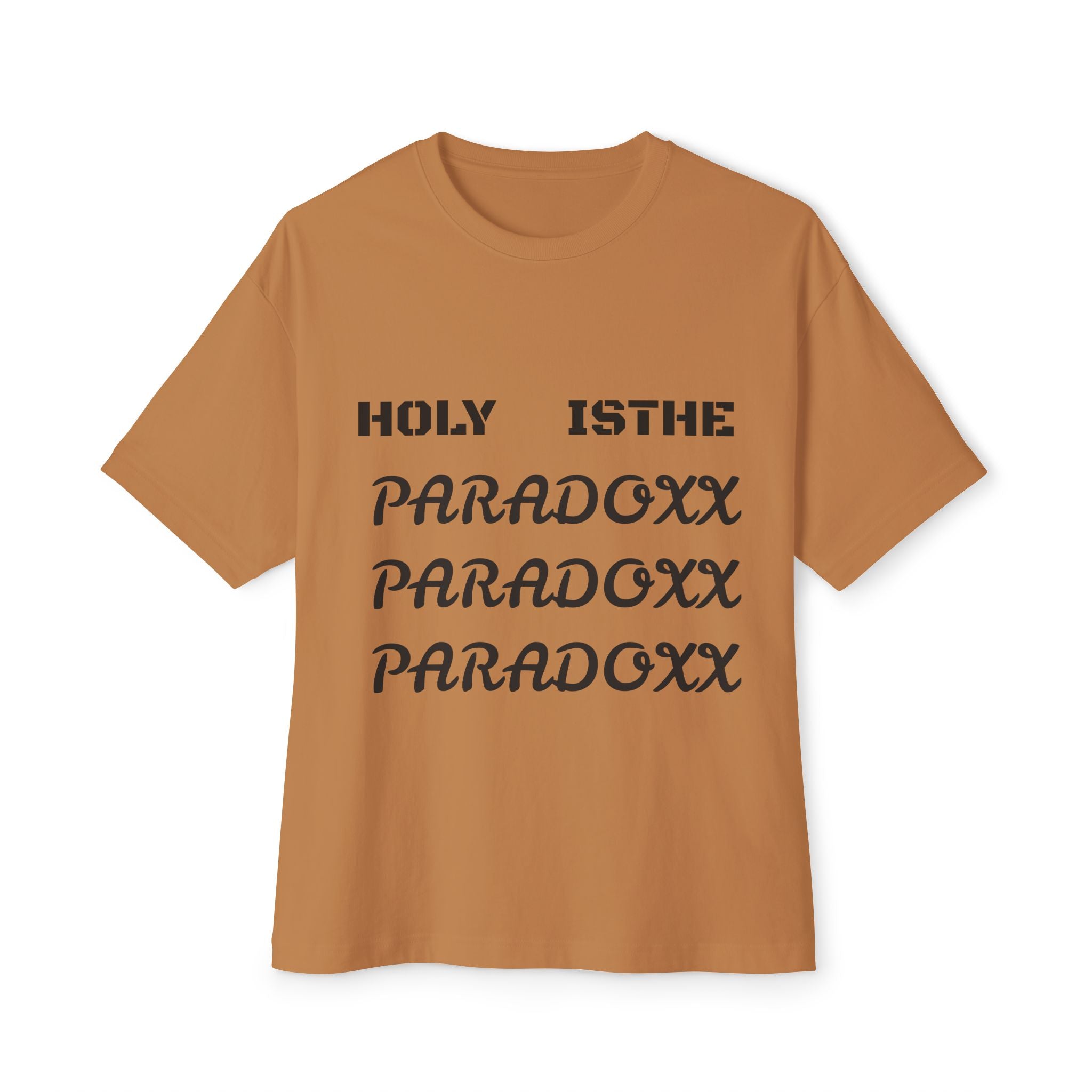 Holy is the Paradoxx Tee – Graphic Boxy Oversized T‑Shirt