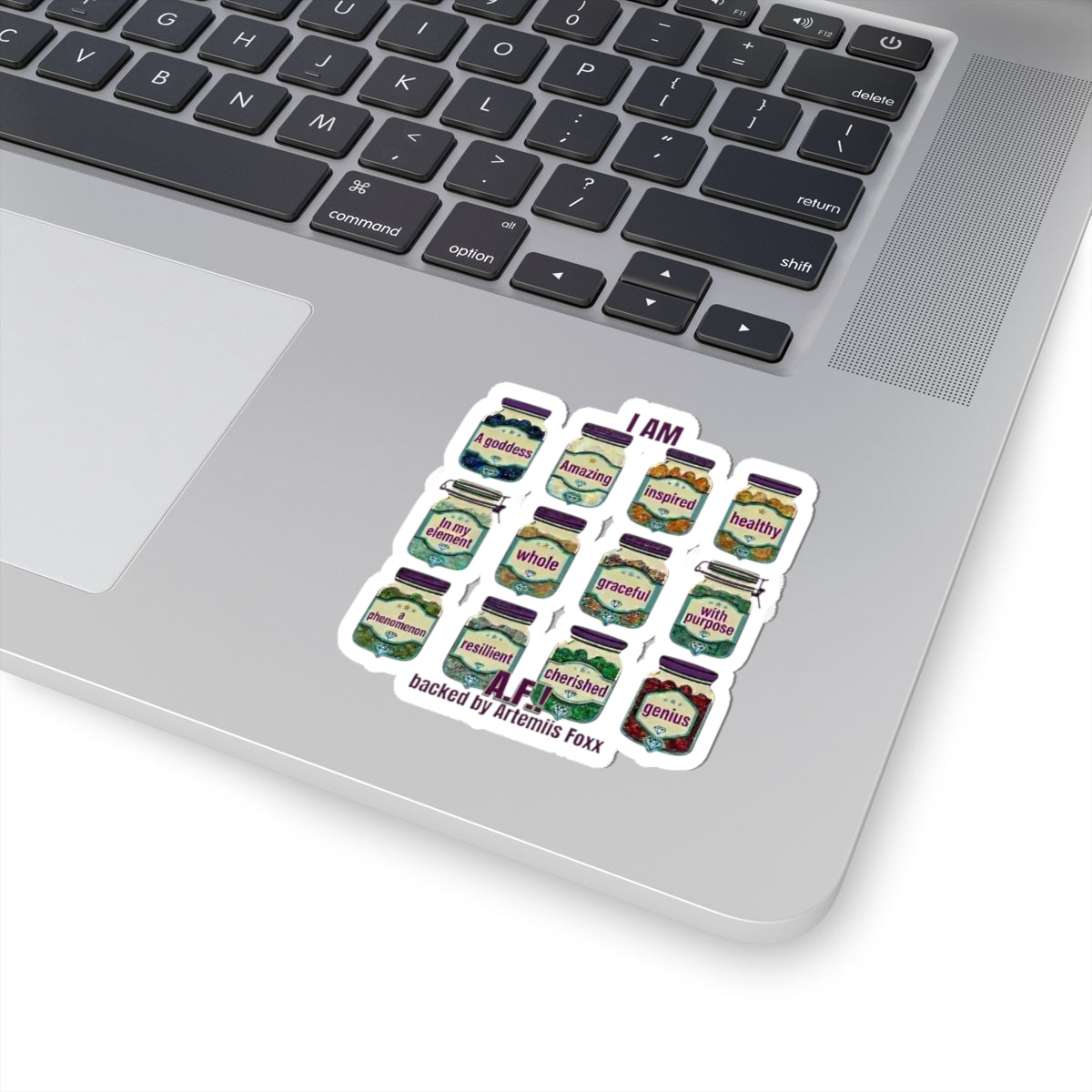 Pickle Jar Affirmations Kiss-Cut Stickers | Pickles Trend, Cute Food Stickers