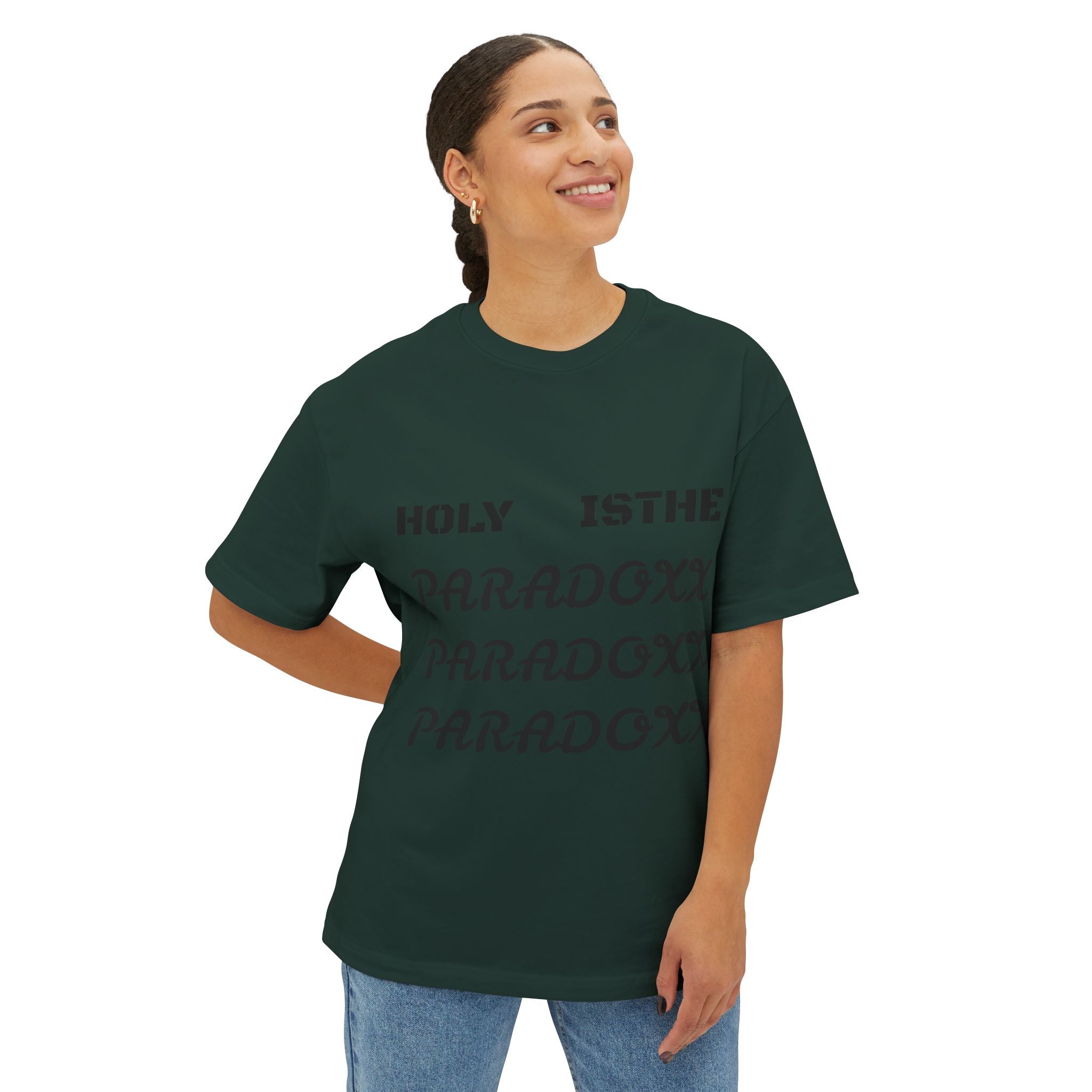 Holy is the Paradoxx Tee – Graphic Boxy Oversized T‑Shirt