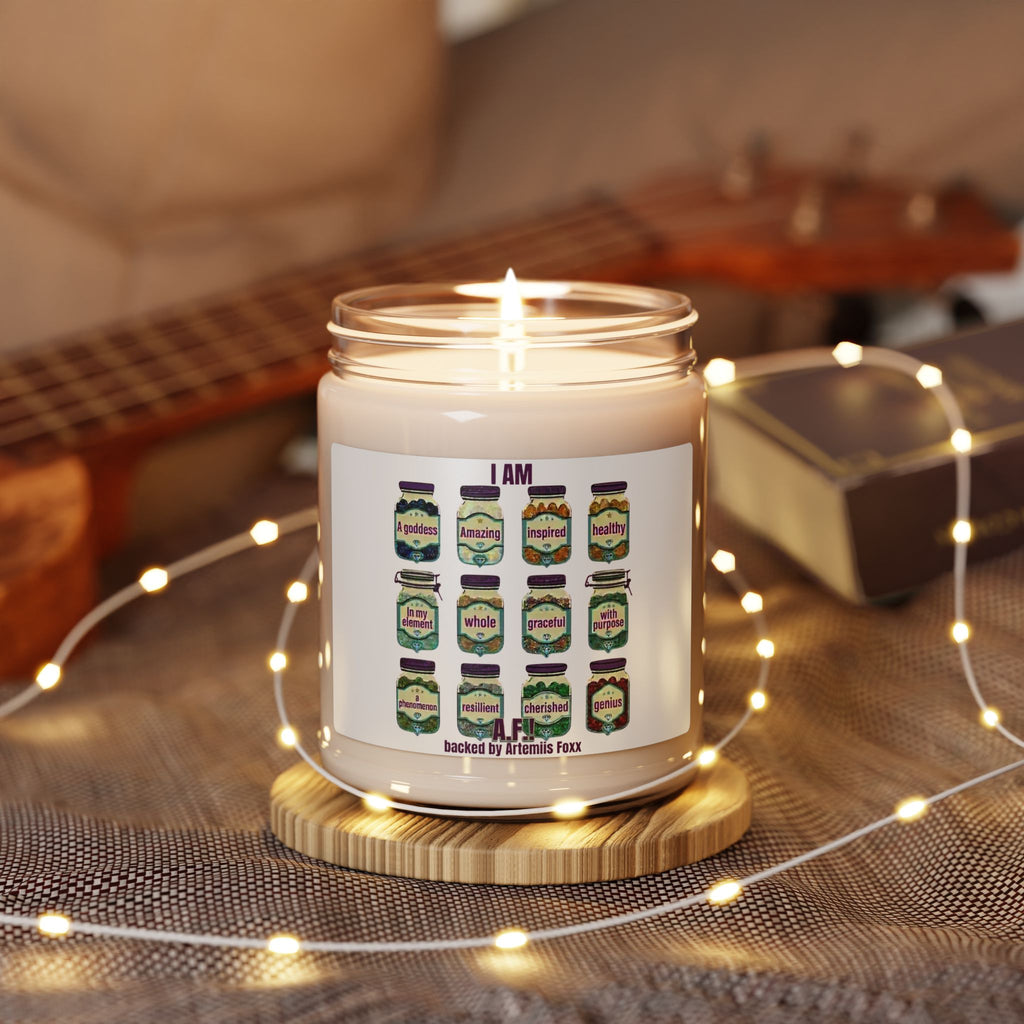 Pickle Jar Pattern Soy Candle | Quirky Nostalgic Food Trend