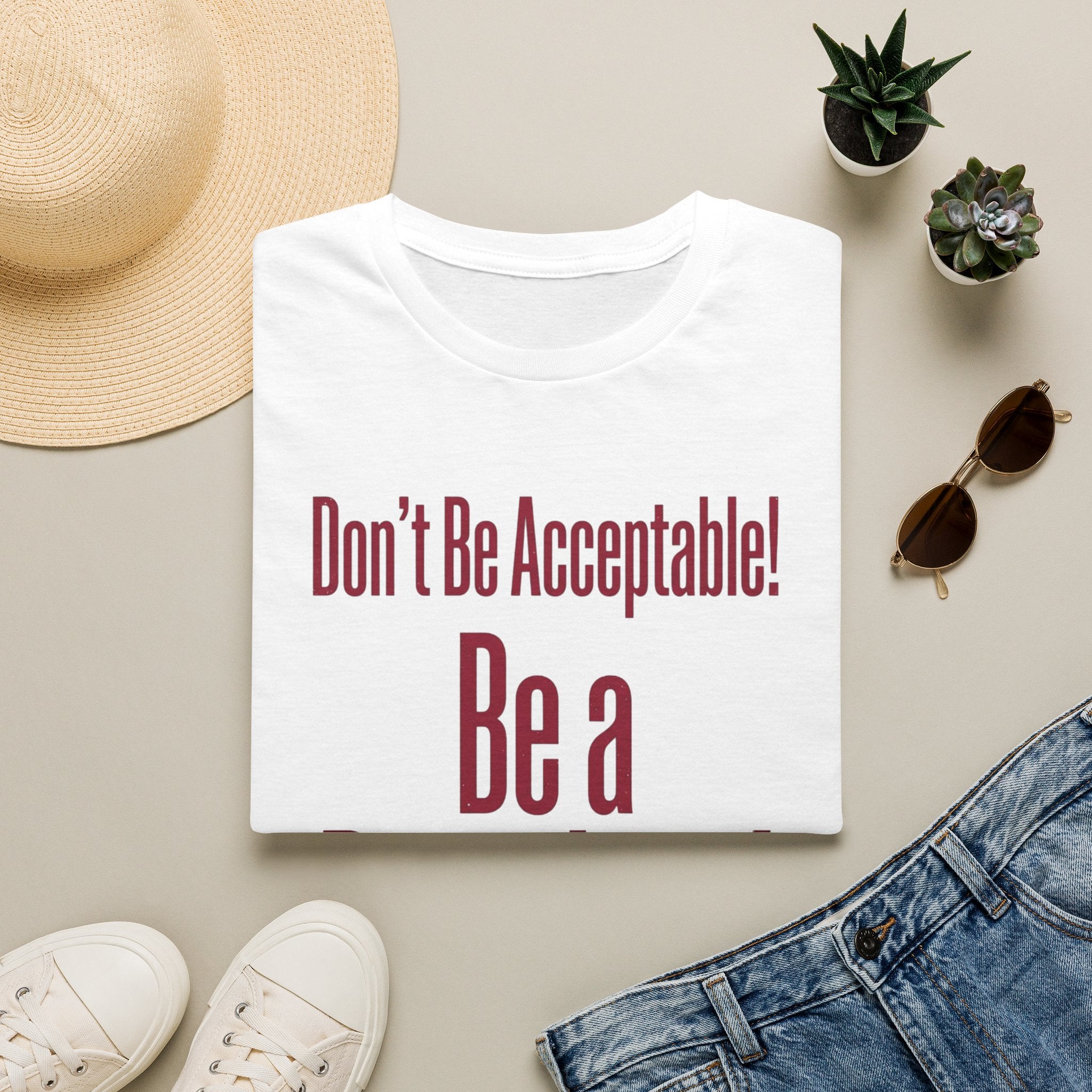 Be a Paradoxx! T-Shirt — Don't Be Acceptable Feminist Statement Tee