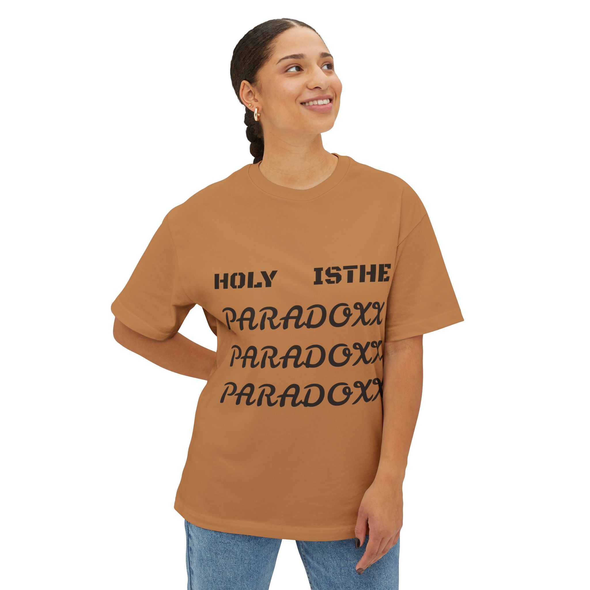 Holy is the Paradoxx Tee – Graphic Boxy Oversized T‑Shirt