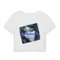Paradoxical Crop Tee — Women's Graphic Baby Tee featuring 'Paradoxical' Portrait