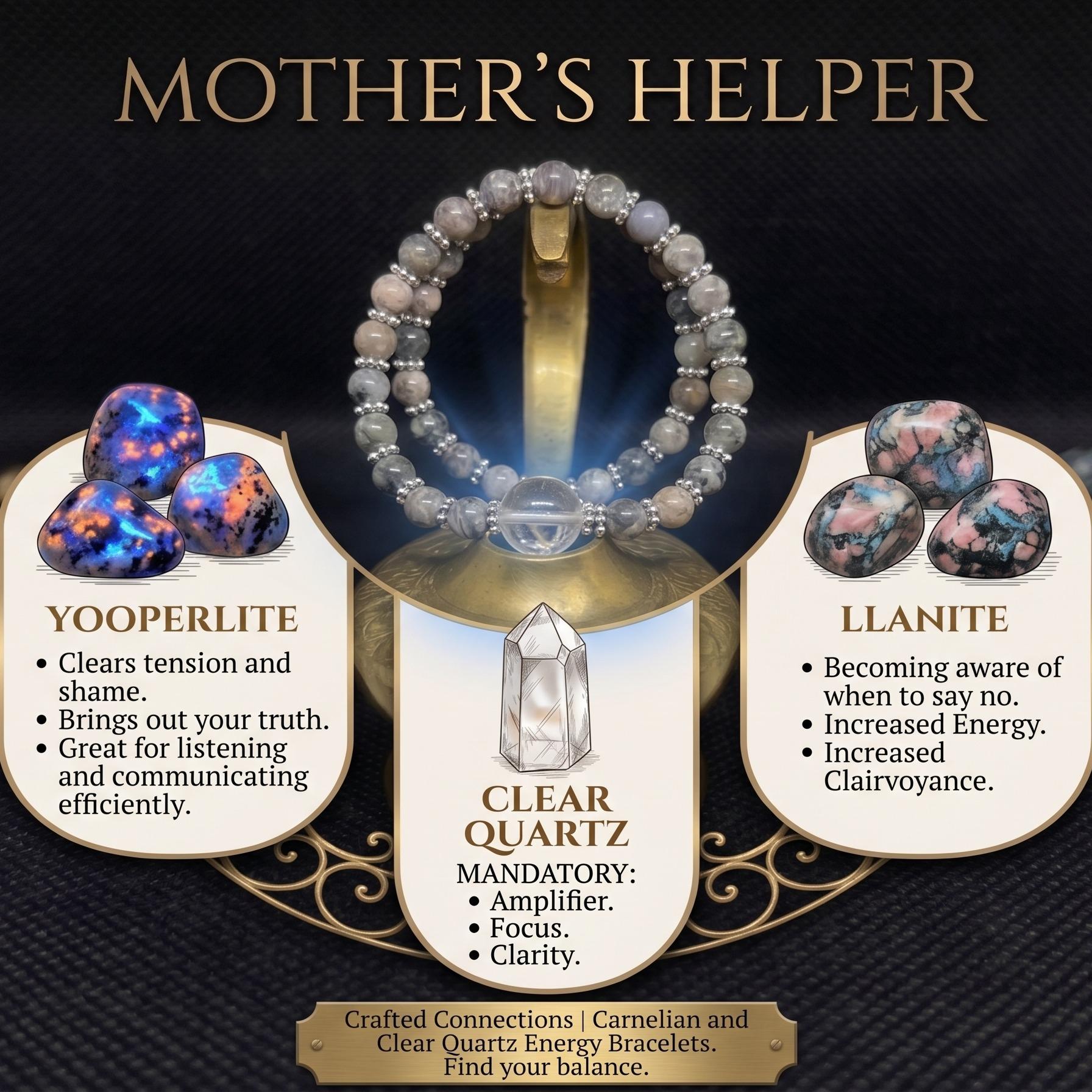 Mother's Helper Bracelet Jewelry for Mom Mother's Day