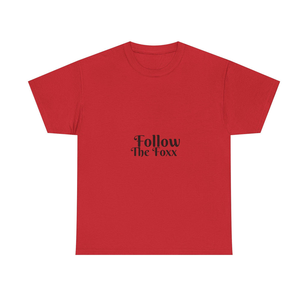 Men's Knit Round Neck Shortsleeve Tshirt - Soft Cotton Ribbed Drape Fabric, Small Center Chest Minimal Script Graphic Print, Streetwear Tee, Clothing Basics Casual Everyday Top