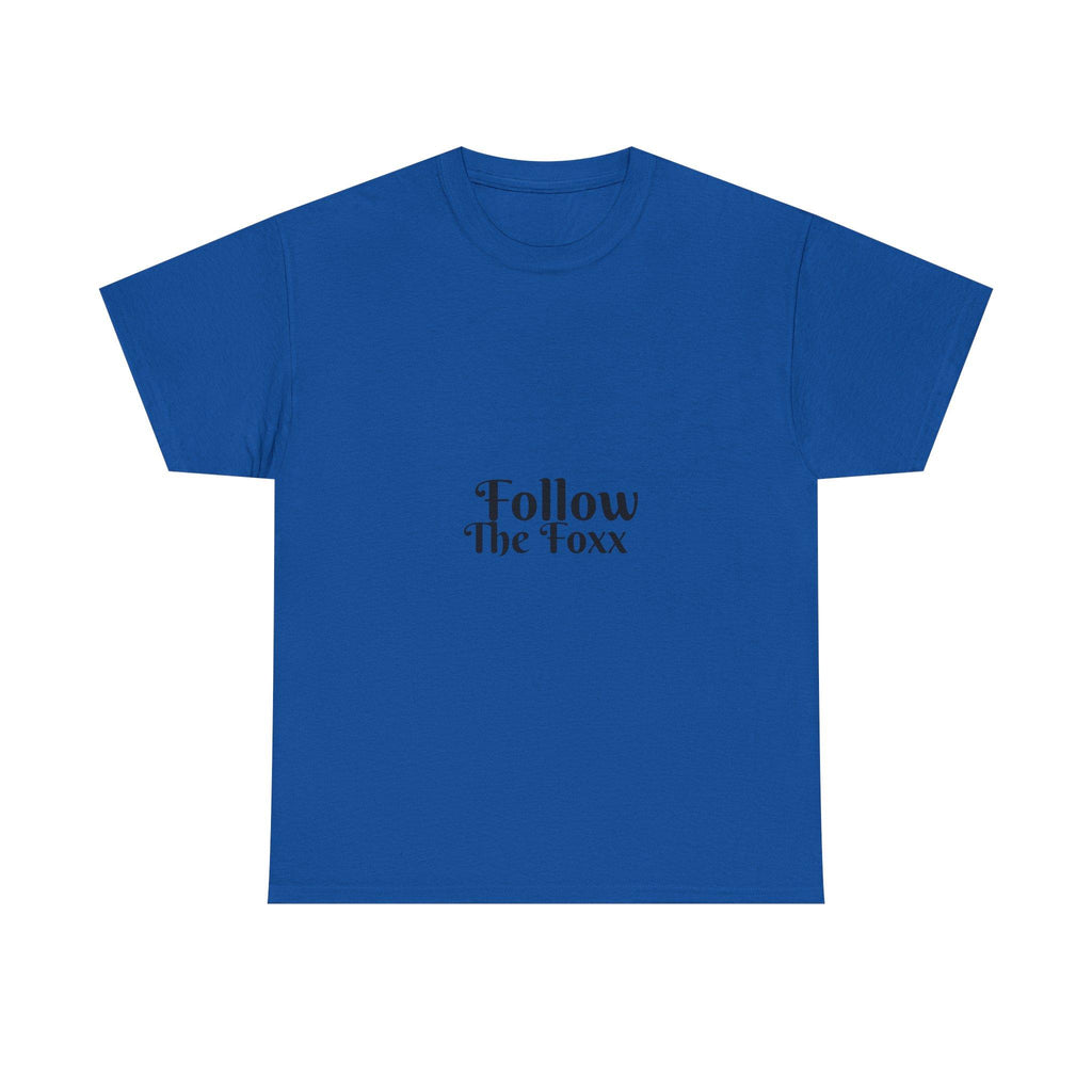 Men's Knit Round Neck Shortsleeve Tshirt - Soft Cotton Ribbed Drape Fabric, Small Center Chest Minimal Script Graphic Print, Streetwear Tee, Clothing Basics Casual Everyday Top