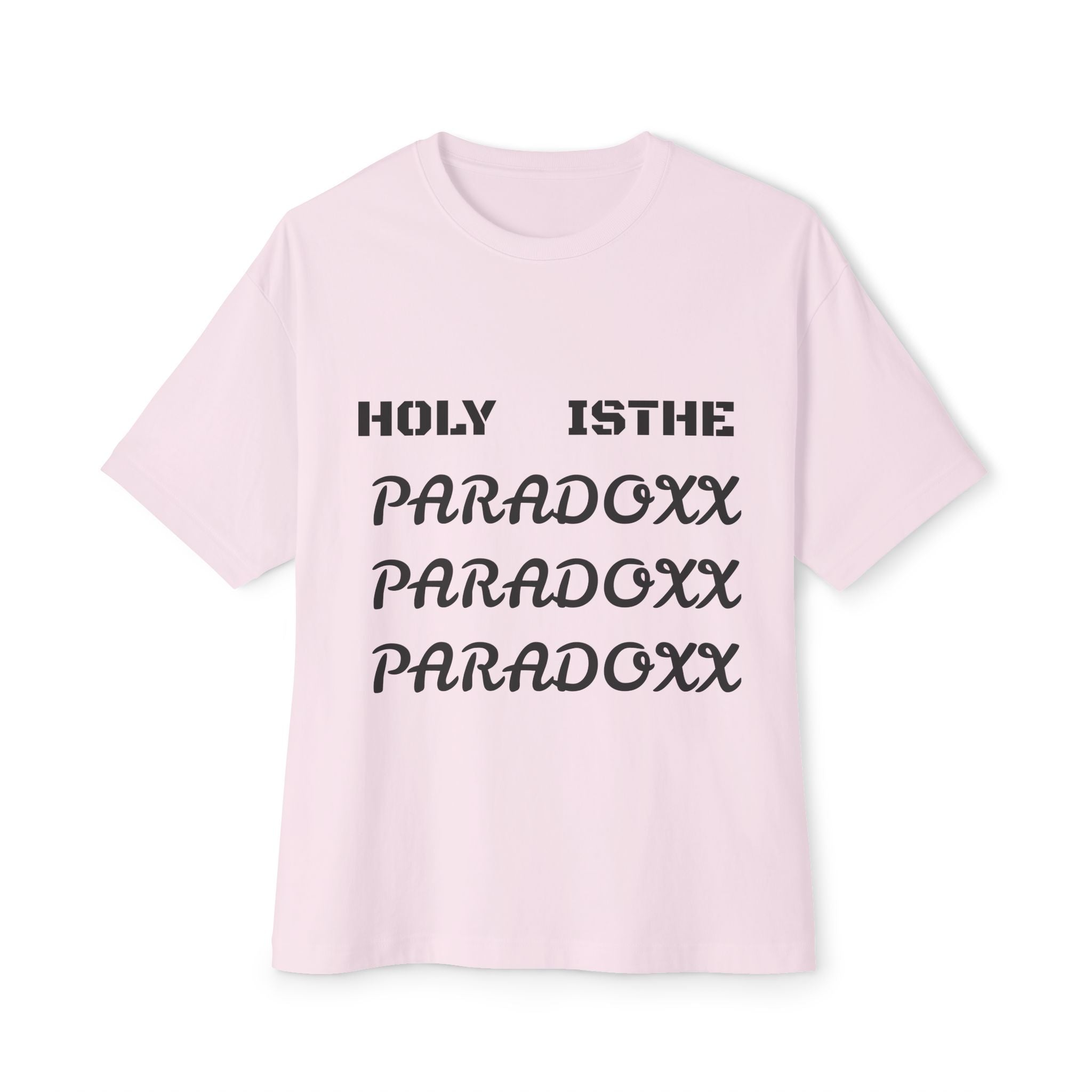 Holy is the Paradoxx Tee – Graphic Boxy Oversized T‑Shirt