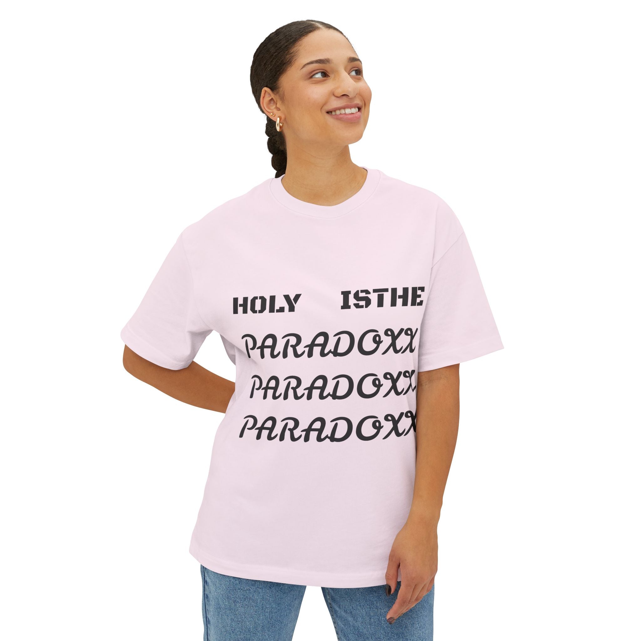Holy is the Paradoxx Tee – Graphic Boxy Oversized T‑Shirt